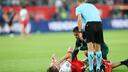 Victor Jensen is severely disappointed when he rises a serious injury against HSK Zrinjski Mostar. 